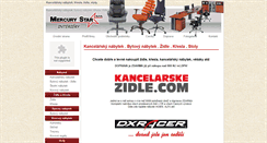 Desktop Screenshot of mercurystar.cz